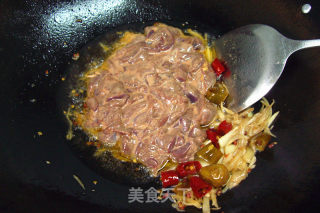 泡椒猪肝的做法步骤：4
