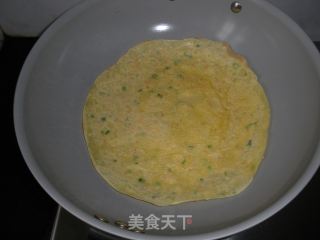 鸡蛋煎饼的做法步骤：5