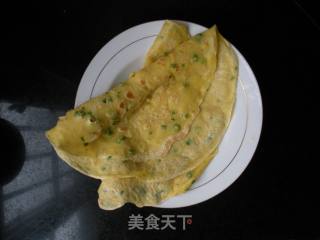 鸡蛋煎饼的做法步骤：6