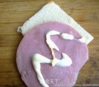 火腿三明治的做法步骤：4