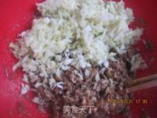 猪肉大头菜馅儿包子的做法步骤：8
