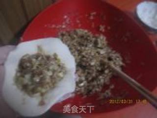 猪肉大头菜馅儿包子的做法步骤：13
