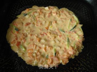 泡菜豆渣饼的做法步骤：10