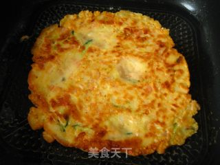 泡菜豆渣饼的做法步骤：11