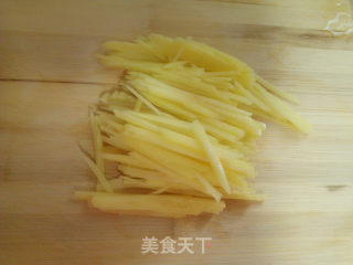 番茄炒土豆丝的做法步骤：2