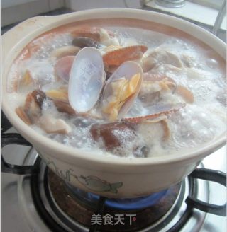 三菇滚花甲的做法步骤：9