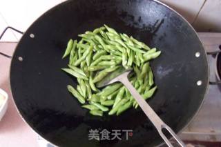 四季豆炒腊肉的做法步骤：6