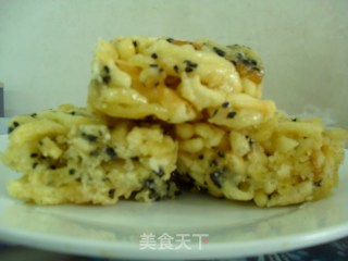 芝麻沙琪玛的做法步骤：12