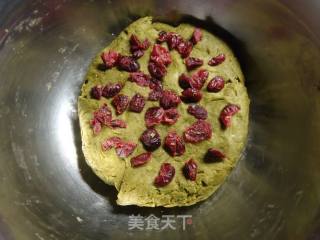 抹茶蔓越莓司康的做法步骤：8