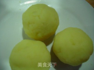 葱油土豆泥的做法步骤：4
