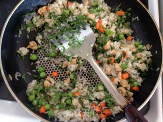 野菜的新吃法——蒲公英蛋包饭的做法步骤：7