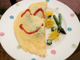 野菜的新吃法——蒲公英蛋包饭的做法步骤：11