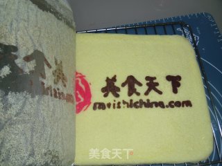 美食天下专属蛋糕卷的做法步骤：14