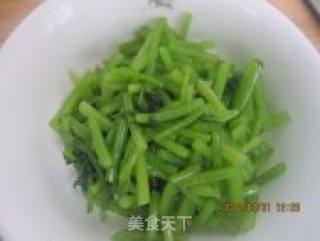 蒜蓉茼蒿的做法步骤：7