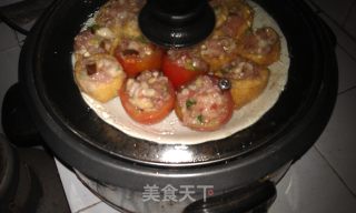 【红黄酿】酿西红柿的做法步骤：5