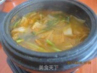 朝族辣白菜汤的做法步骤：5