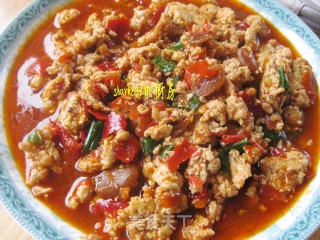 猪肉豆瓣酱的做法步骤：7