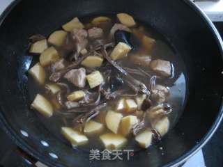 茶树菇冬笋排骨汤的做法步骤：9