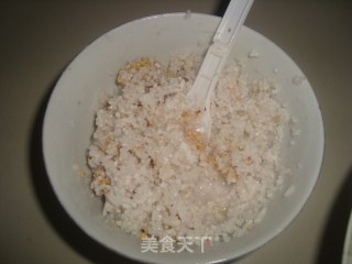 紫薯糯米芝麻饼的做法步骤：3