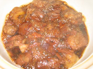 秘制砂锅酥焖牛腩的做法步骤：10