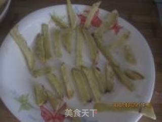 烤地瓜条的做法步骤：4