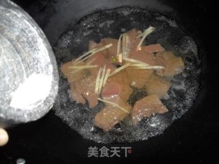 猪血韭菜汤的做法步骤：7