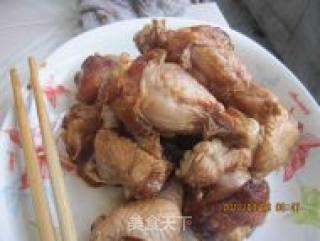 烤蒜香鸡翅根的做法步骤：3