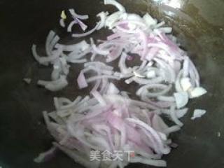 家常菜----洋葱炒鸡蛋的做法步骤：5
