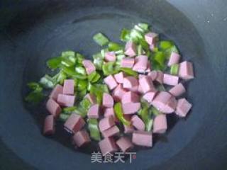 菠萝炒饭的做法步骤：5