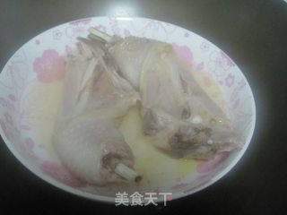 简易版姜葱鸡的做法步骤：4