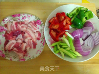 回味  农家小炒肉的做法步骤：1