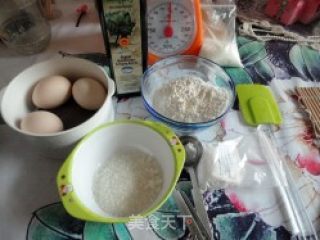 电饭锅版--橄榄油蛋糕的做法步骤：1
