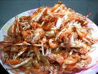 油炸桃花虾 VS.  虾油的做法步骤：4