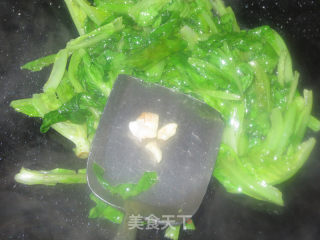 蒜香生菜的做法步骤：5