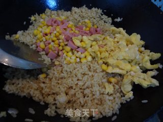 咖喱炒饭的做法步骤：6