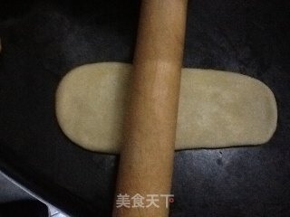 豆沙油酥饼的做法步骤：9