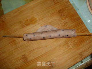 紫薯蛋饼卷的做法步骤：7