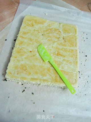 我的面包初体验——海苔肉松面包卷的做法步骤：21