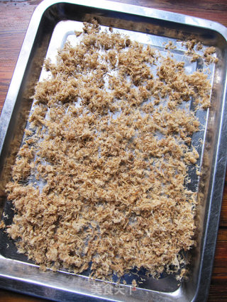 海苔肉松面包卷准备篇之一：DIY原味肉松的做法步骤：12