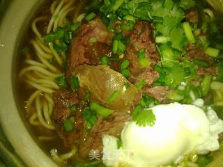 鸡蛋牛肉面的做法步骤：6
