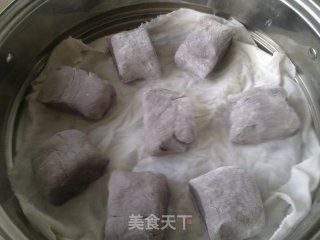 黑米馒头的做法步骤：4