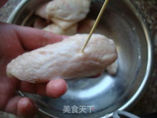 就是吃不够——脆皮炸鸡翅的做法步骤：2