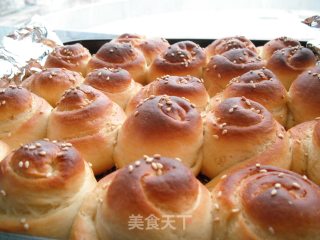 蜂蜜小面包的做法步骤：23