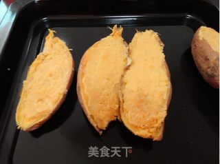芝士焗红薯的做法步骤：4