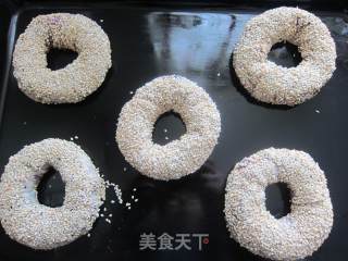 全麦野菜贝果&紫薯芝麻贝果的做法步骤：15
