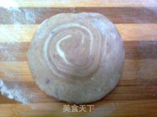怪味紫薯酥饼——第一次用平底锅做的酥饼的做法步骤：13
