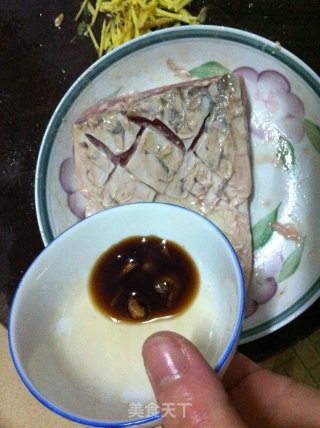 清蒸草鱼腩的做法步骤：3