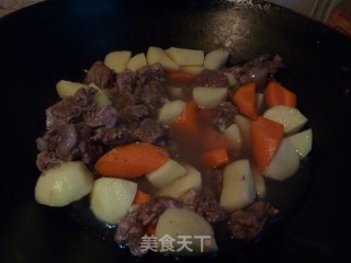 咖喱牛腩的做法步骤：10