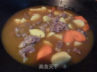 咖喱牛腩的做法步骤：12