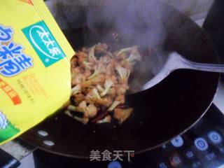 炝菜花的做法步骤：7